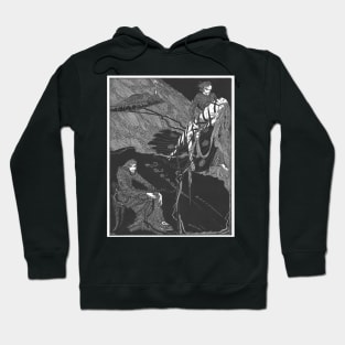 "Fearful Page in the Record of My Existence" by Harry Clarke Hoodie